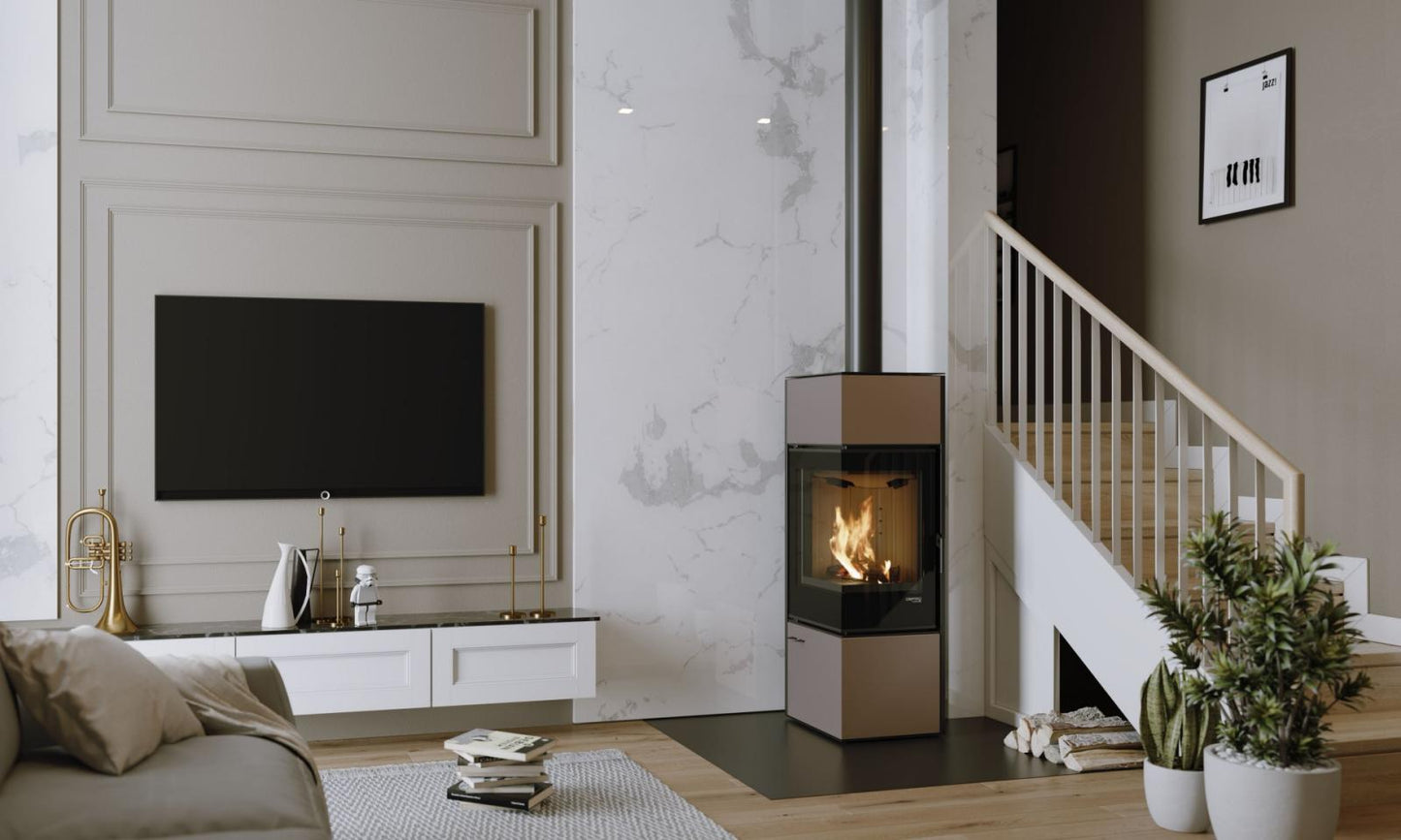 Kaminska peč Defro Home Quadroom Long