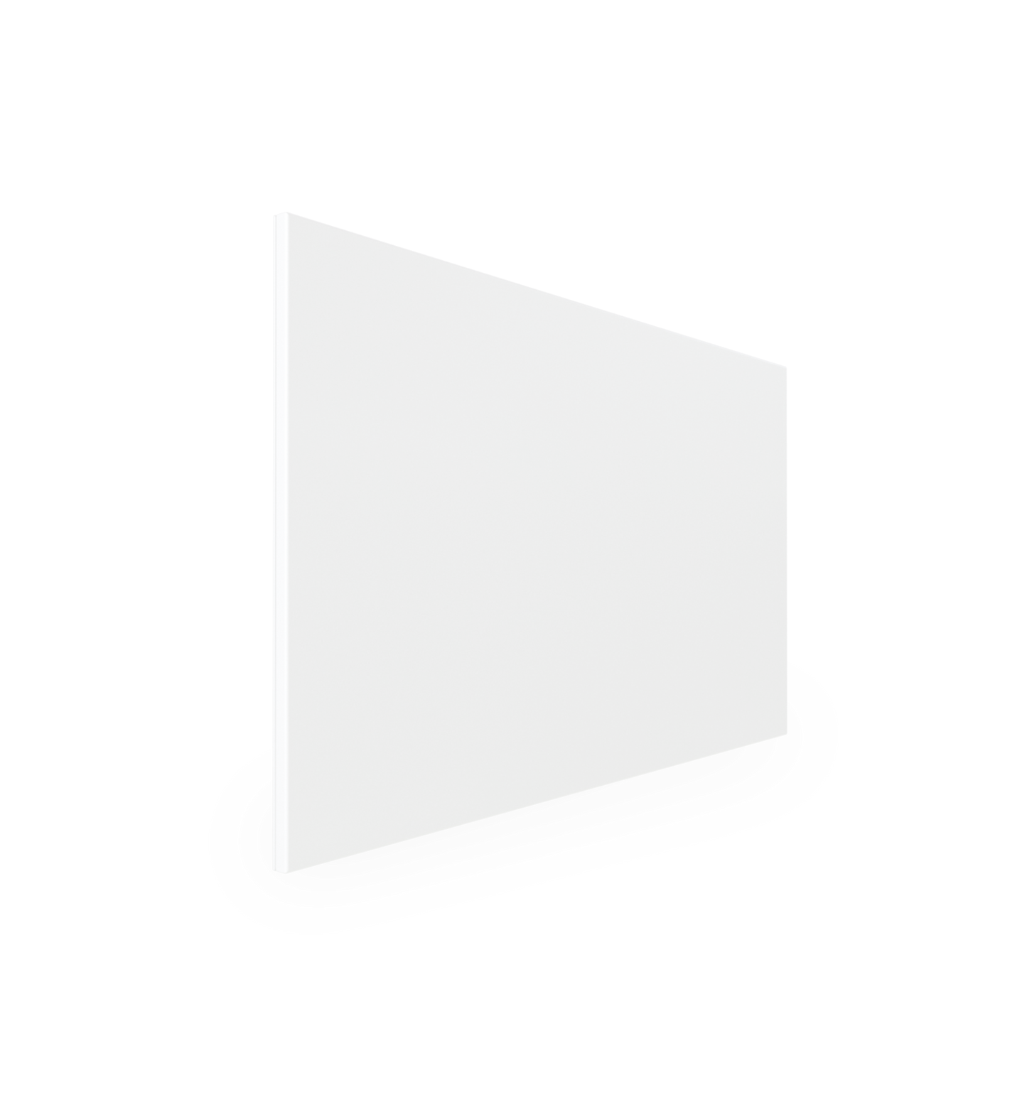 IR panel v beli barvi