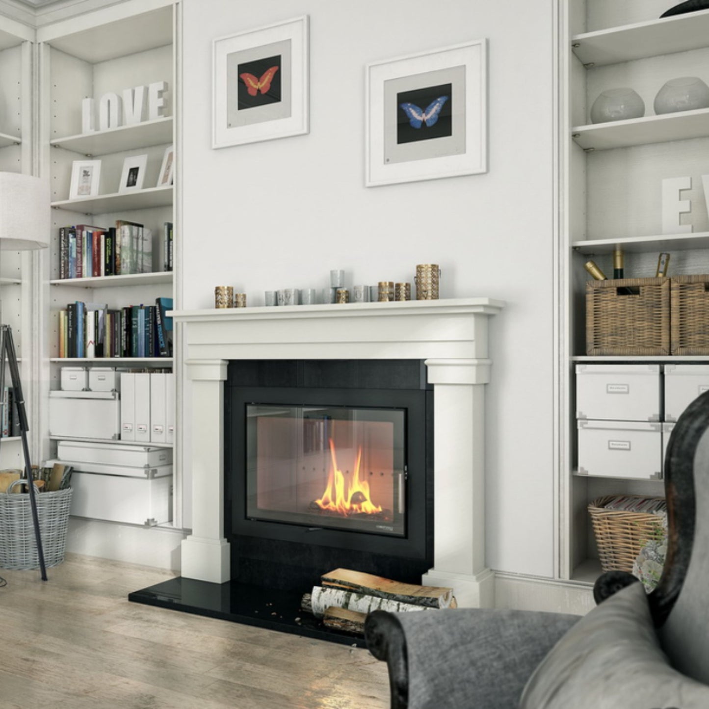 Kaminski vložek Defro Home Intra ME