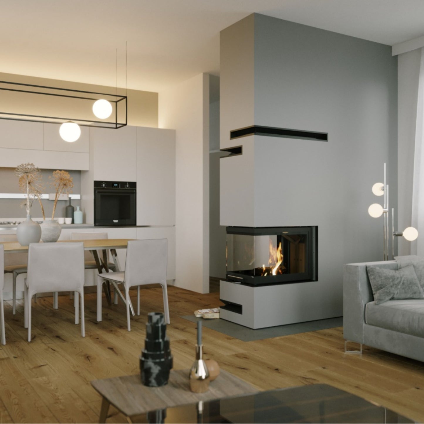 Tristranski-U kaminski vložek