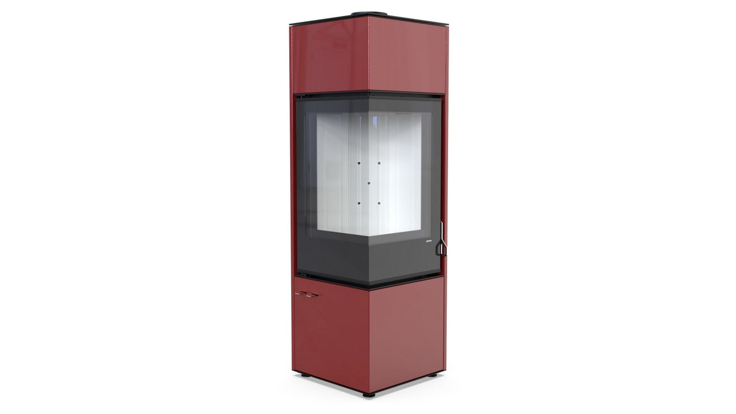 Kaminska peč Defro Home Quadroom Long