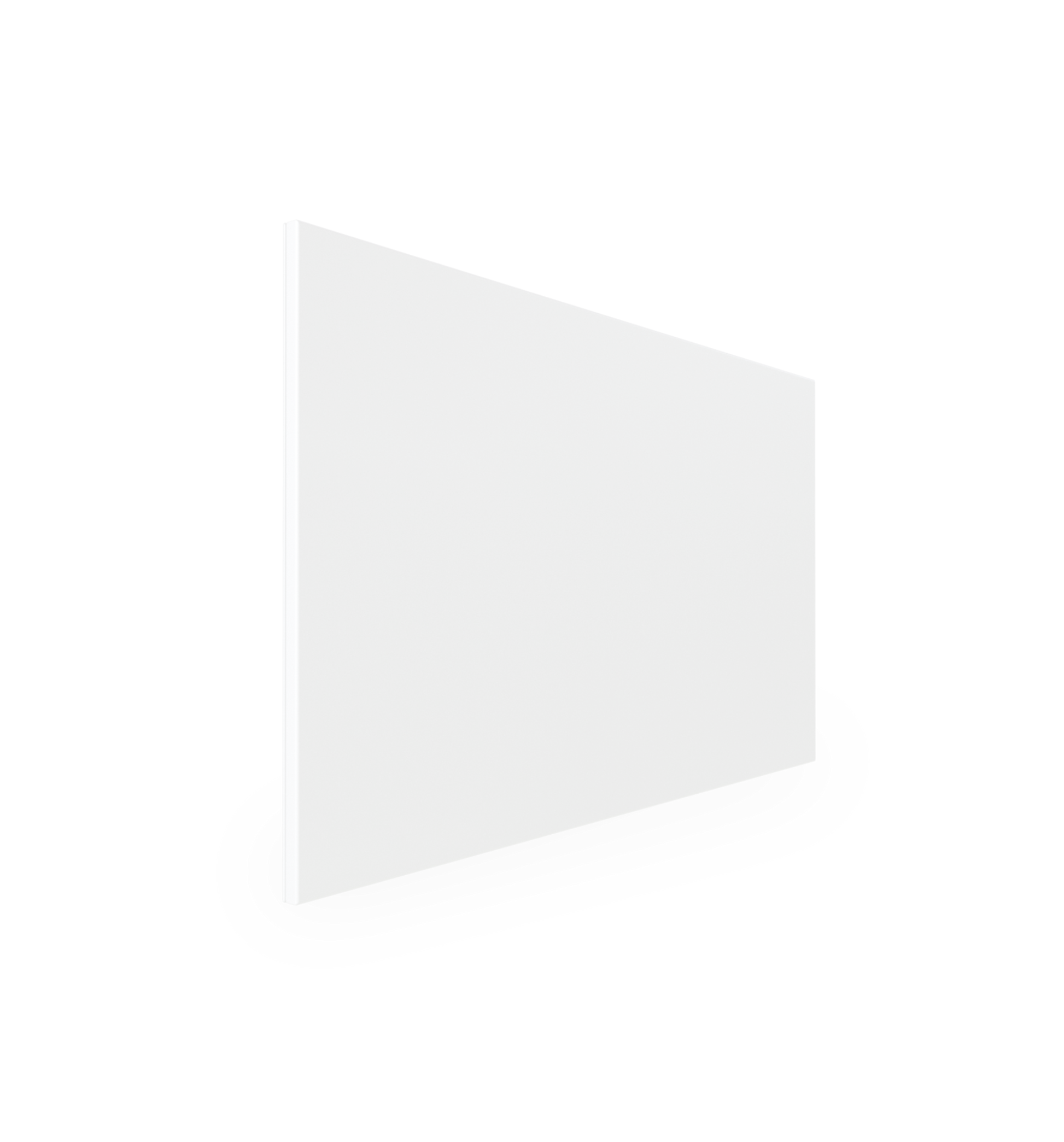 IR panel v beli barvi
