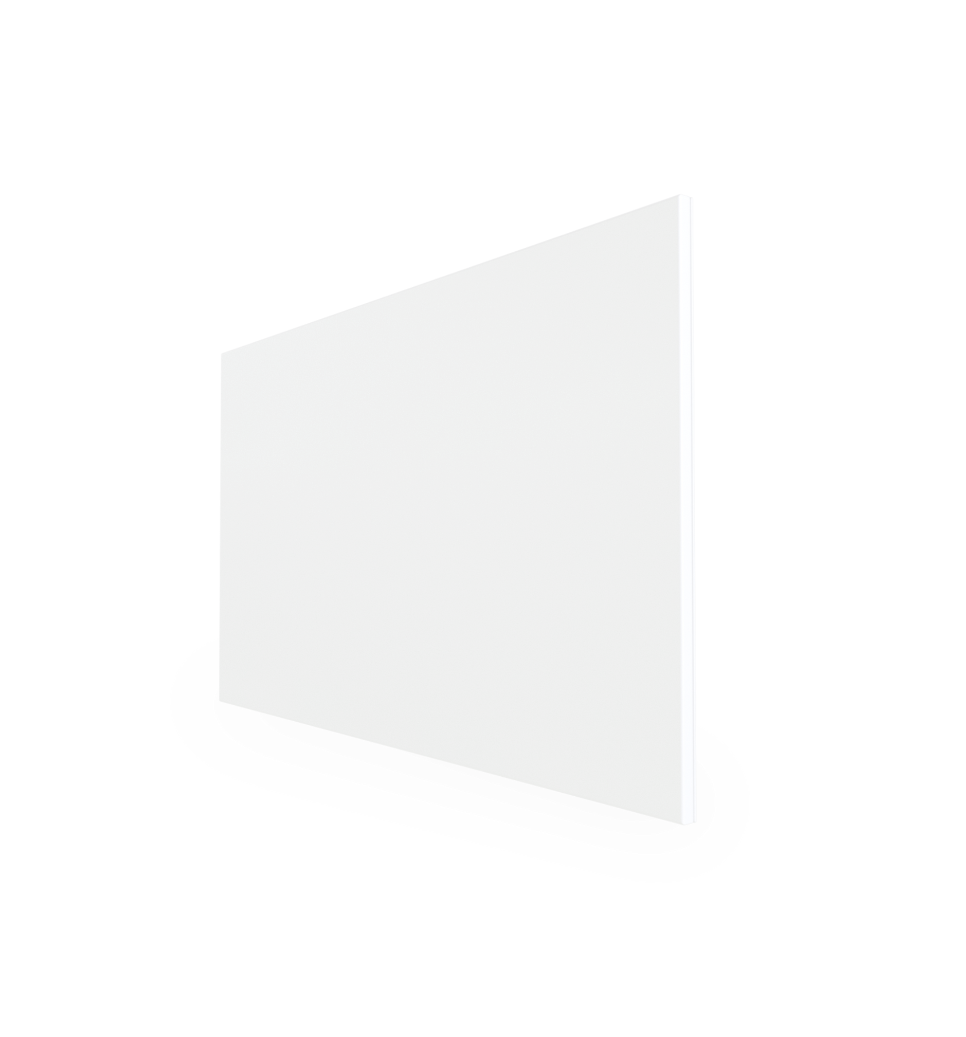 IR panel v beli barvi